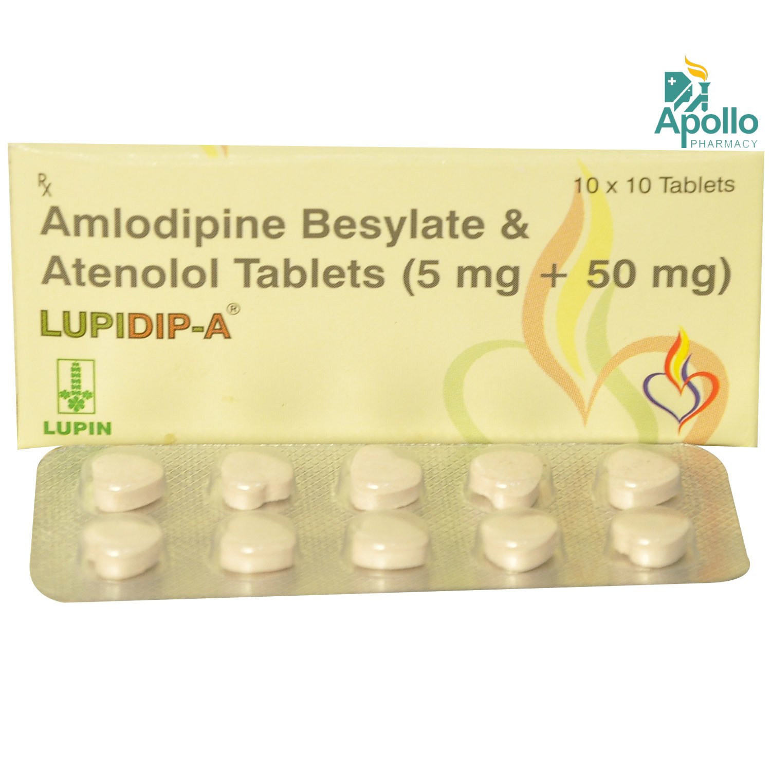 Lupidip A Tablet 10's, Pack of 10 TABLETS Lupidip A Tablet 10's, Pack of 10 TABLETS