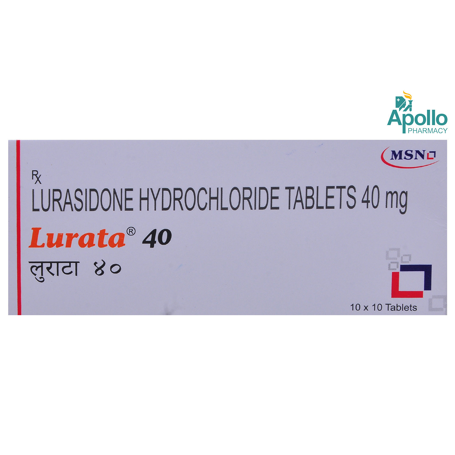 Buy Lurata 40 Tablet 10's Online