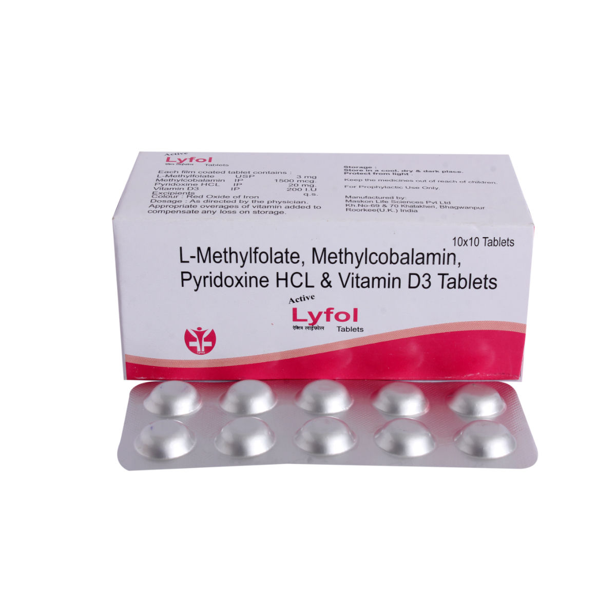 Buy Lyfol Tablet 10's Online