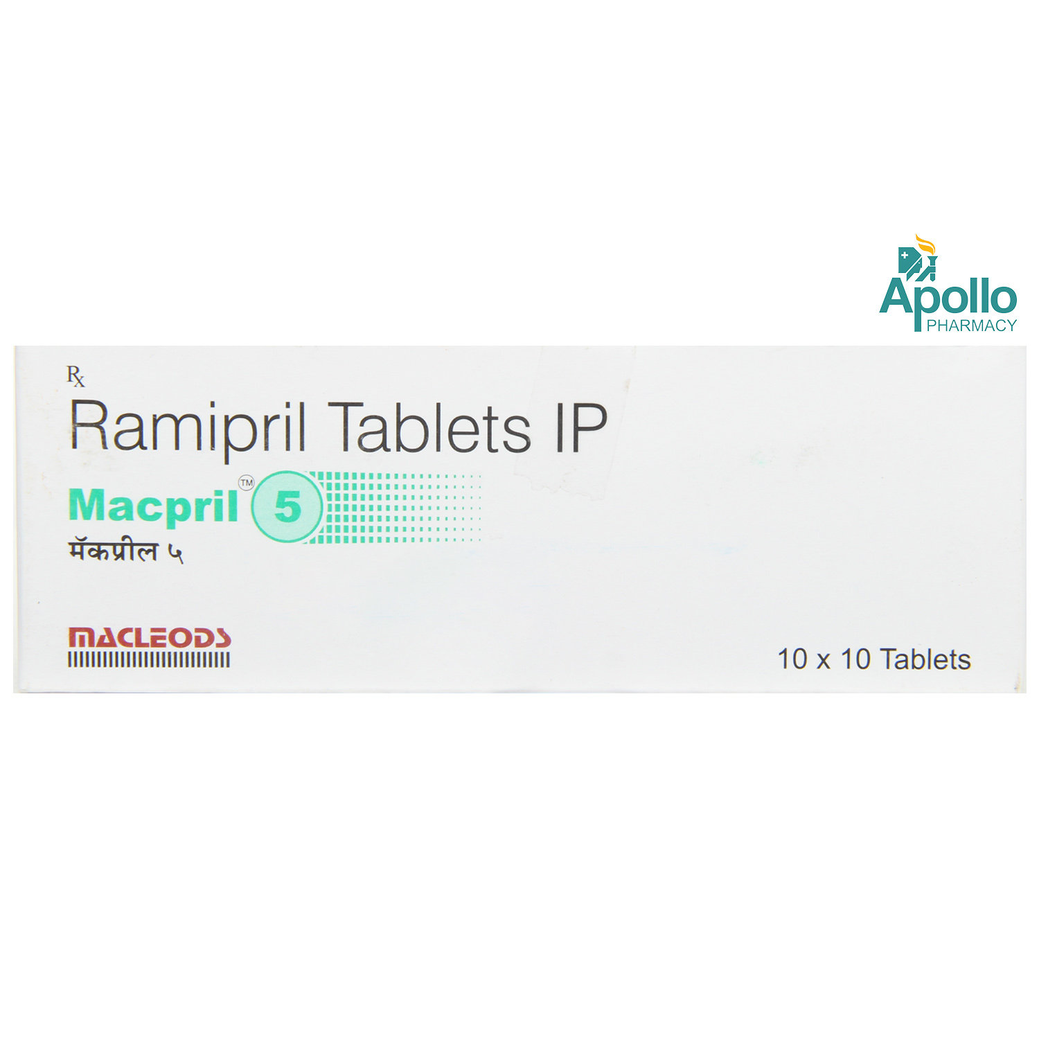 Macpril 5 Tablet 10's, Pack of 10 TABLETS Macpril 5 Tablet 10's, Pack of 10 TABLETS