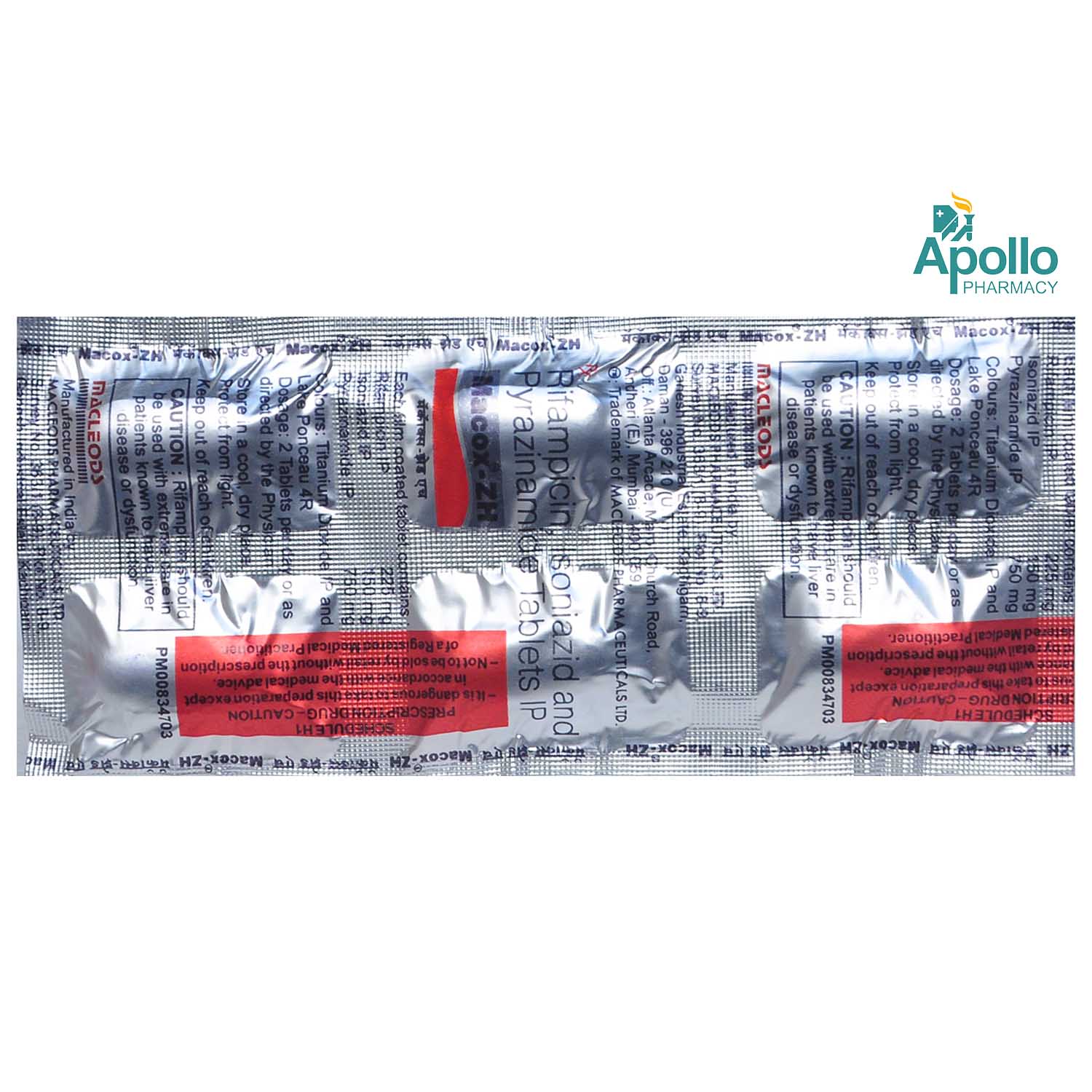 Macox-ZH Tablet 6's, Pack of 6 Macox-ZH Tablet 6's, Pack of 6