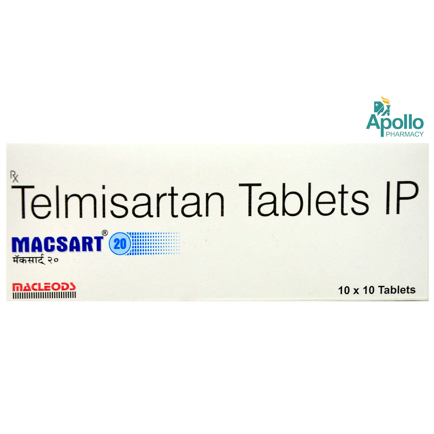 Macsart 20 Tablet 10's, Pack of 10 TABLETS Macsart 20 Tablet 10's, Pack of 10 TABLETS