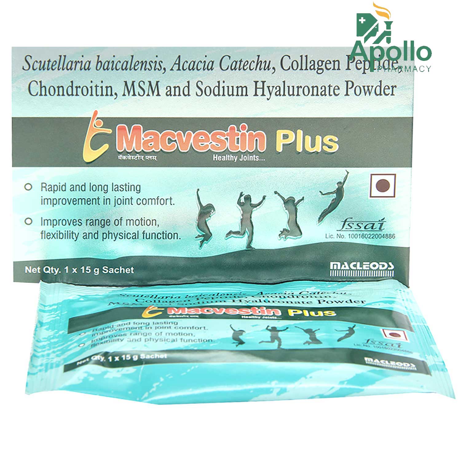 Macvestin Plus Sachet 15 gm, Pack of 1 Macvestin Plus Sachet 15 gm, Pack of 1