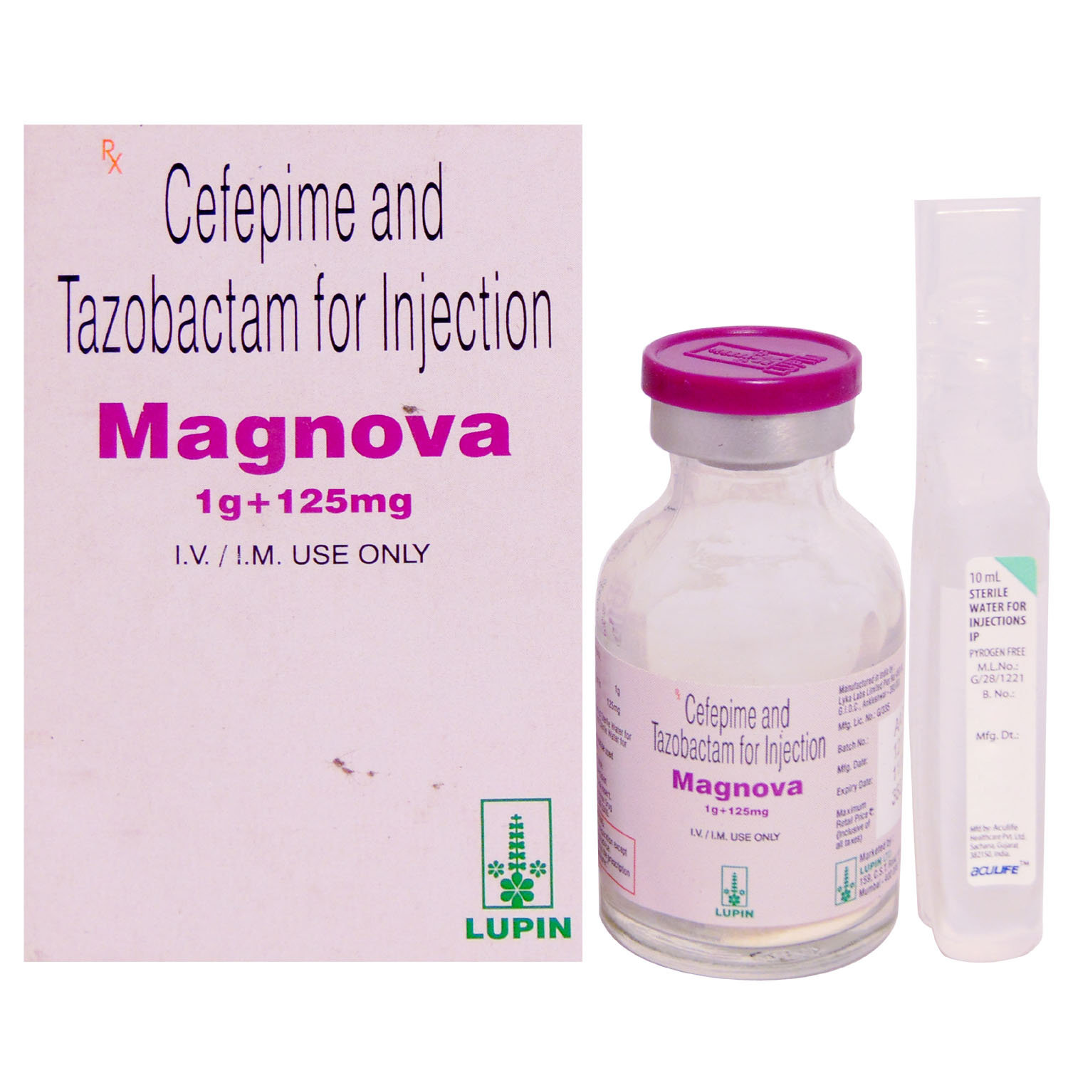 Magnova 1 gm/125 mg Injection 1's, Pack of 1 Injection Magnova 1 gm/125 mg Injection 1's, Pack of 1 Injection