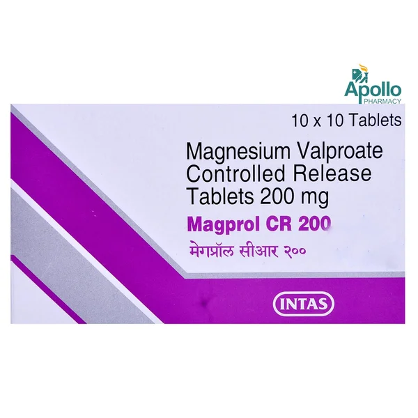 Magprol CR 200 Tablet 10's, Pack of 10 TABLETS