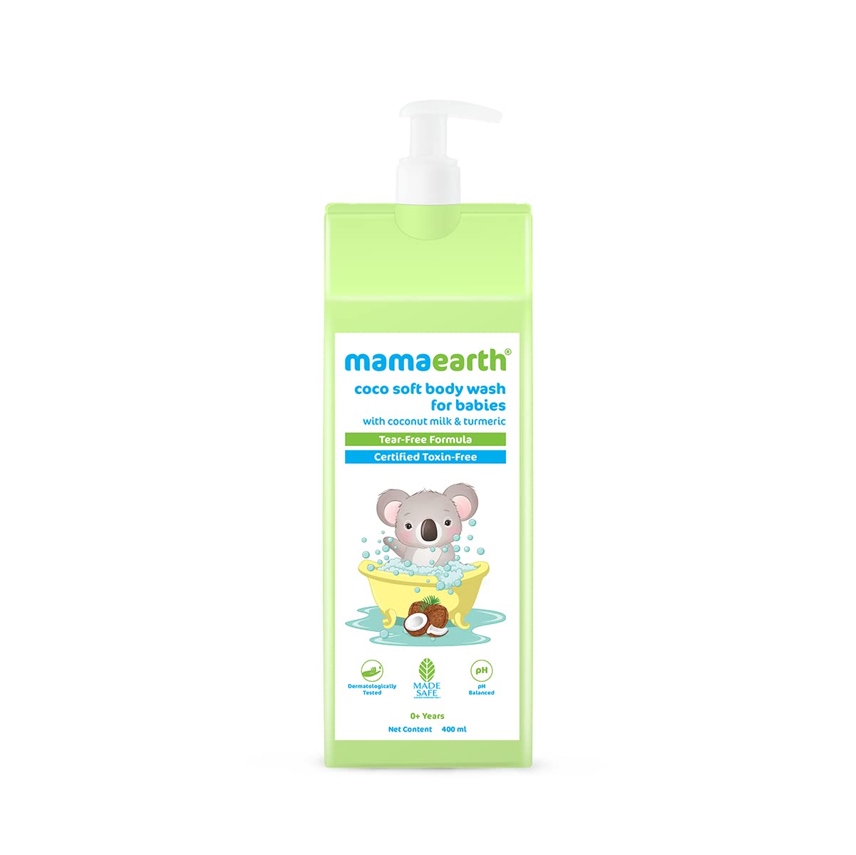 Mamaearth Coco Soft Body Wash for 0+ Years Babies, 400 ml, Pack of 1 Mamaearth Coco Soft Body Wash for 0+ Years Babies, 400 ml, Pack of 1