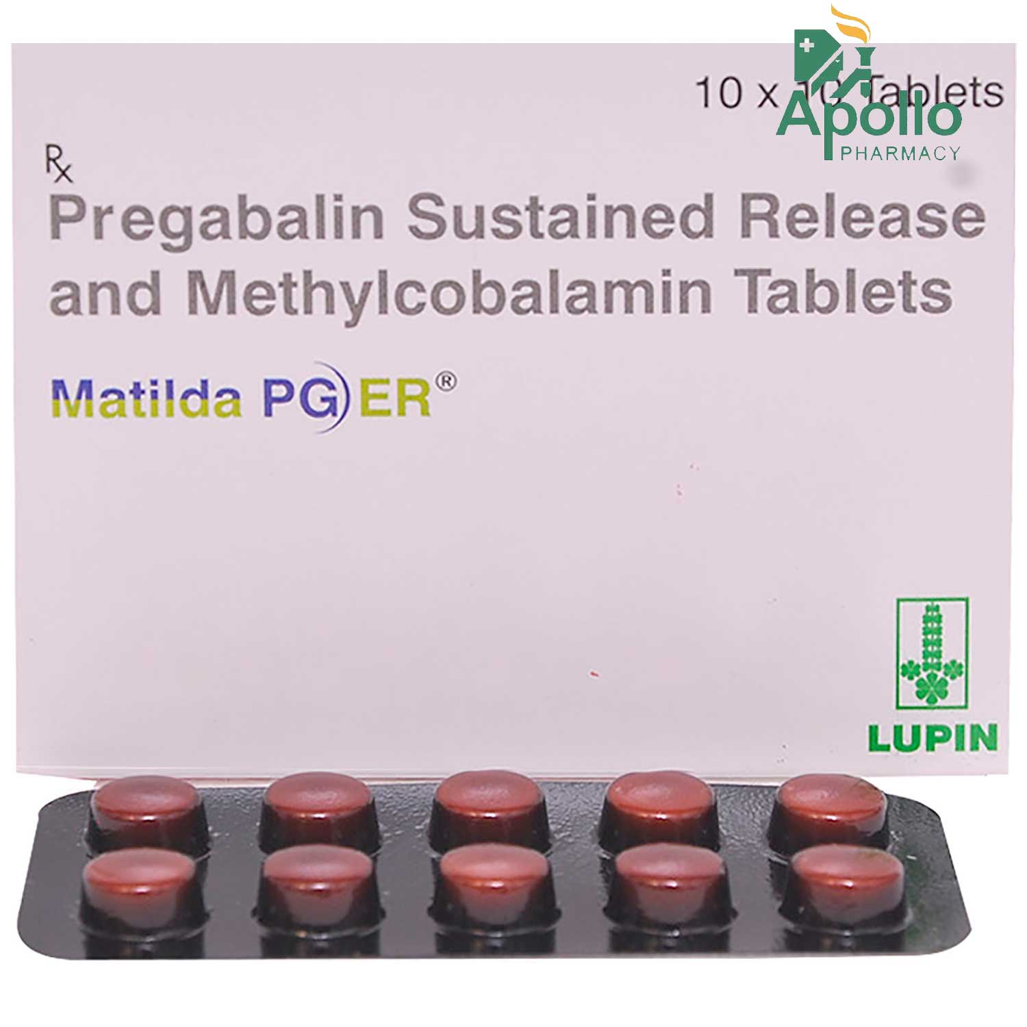 Matilda PG ER Tablet 10's, Pack of 10 Matilda PG ER Tablet 10's, Pack of 10