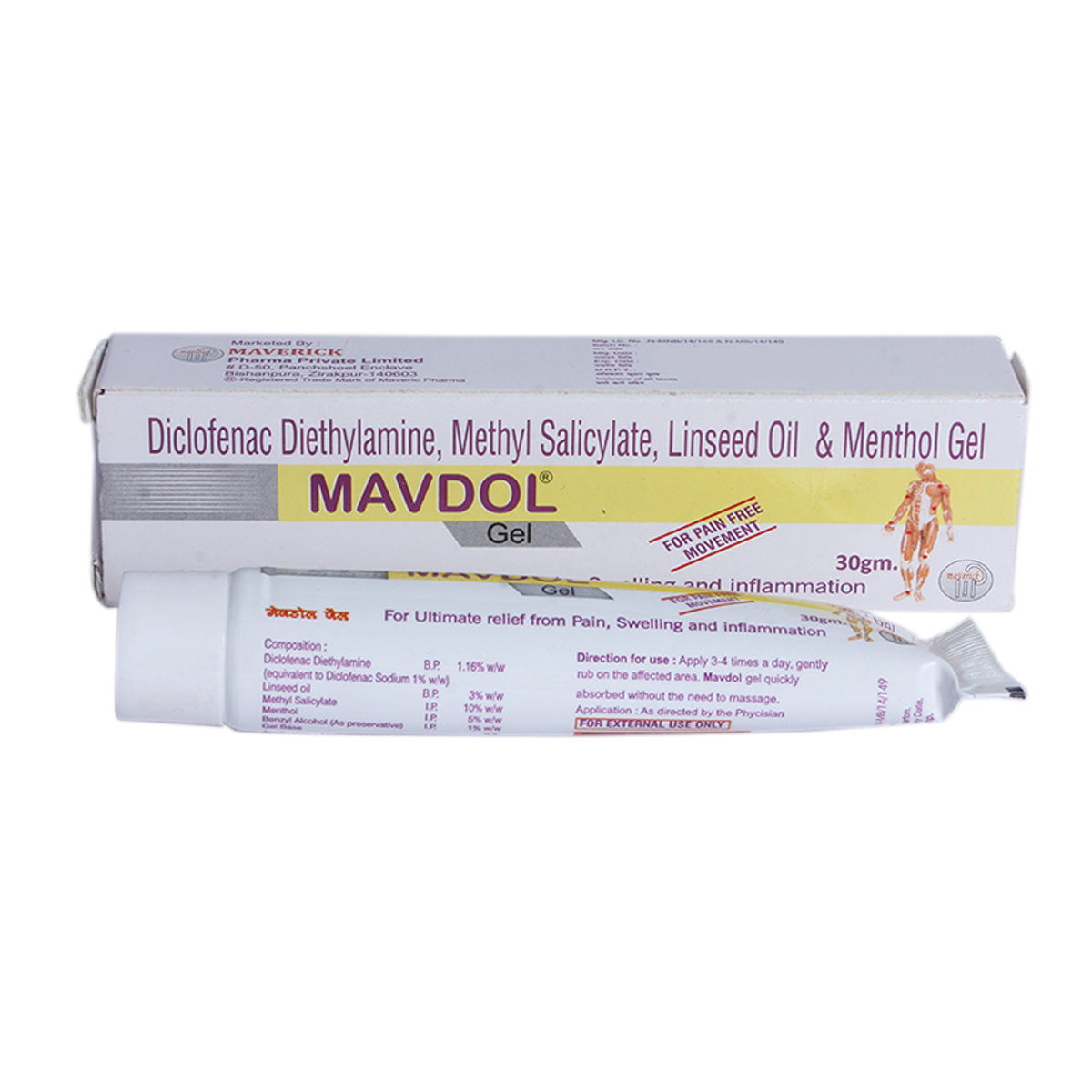 Mavdol Gel 30gm, Pack of 1 Gel Mavdol Gel 30gm, Pack of 1 Gel