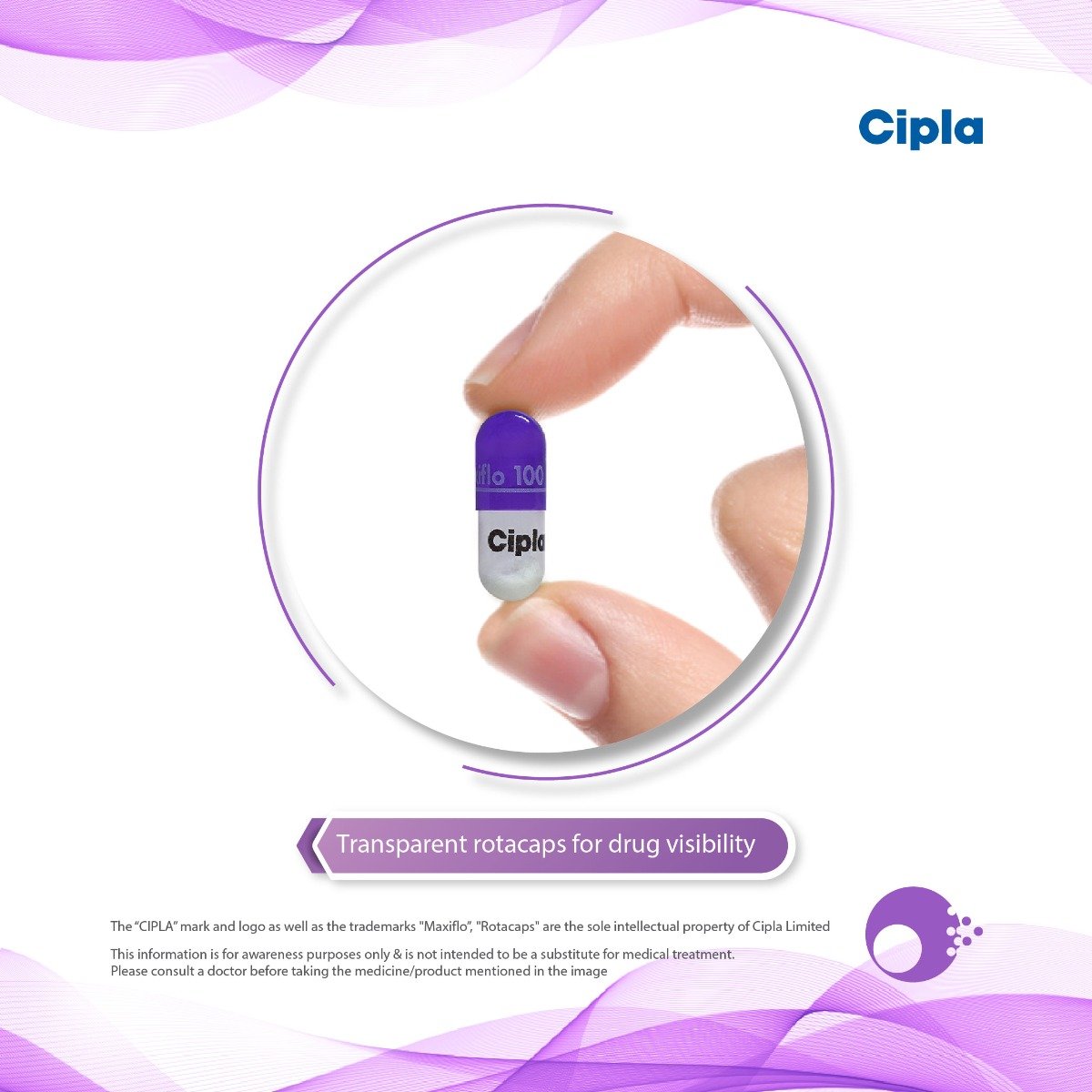 Maxiflo 100 Rotacaps, Pack of 1 ROTACAP Maxiflo 100 Rotacaps, Pack of 1 ROTACAP