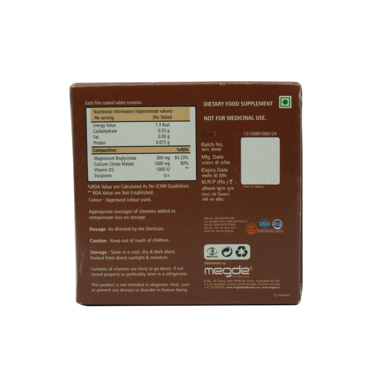 MAX MC TABLET, Pack of 10 MAX MC TABLET, Pack of 10