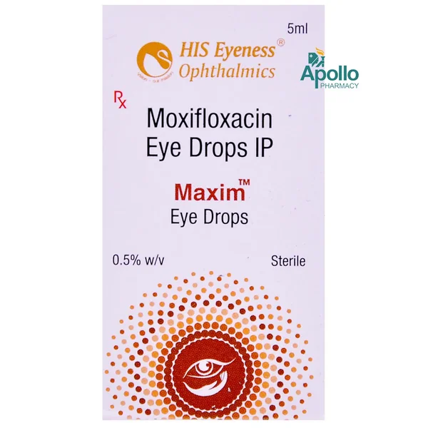 Maxim  Eye Drops 5 ml, Pack of 1 EYE DROPS