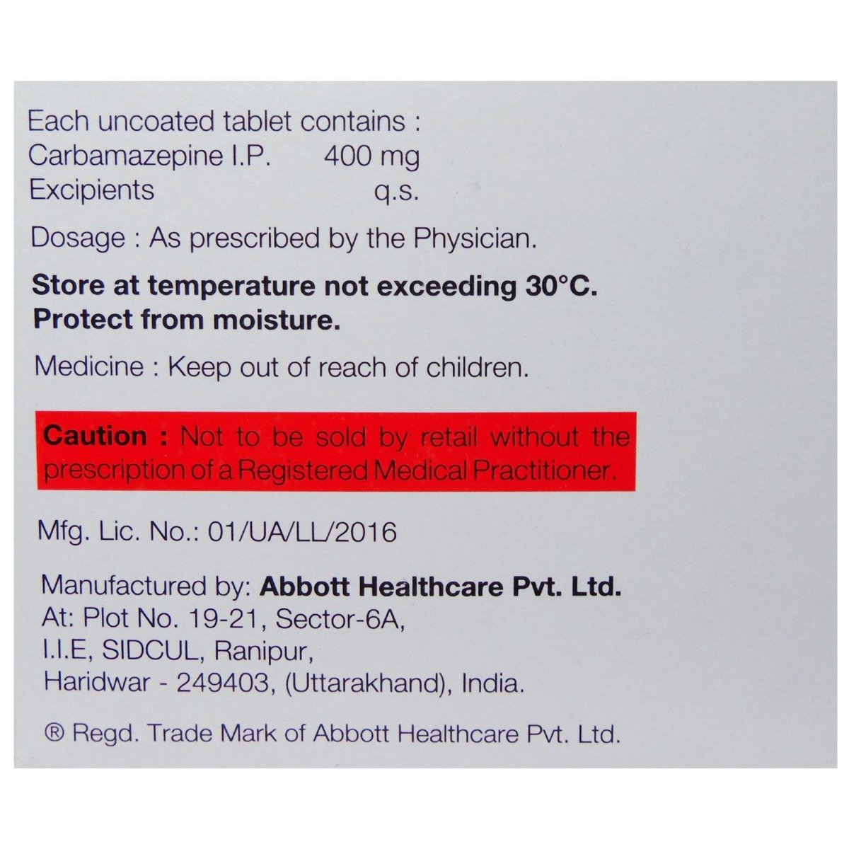 Mazetol 400 Tablet 10's, Pack of 10 TabletS Mazetol 400 Tablet 10's, Pack of 10 TabletS