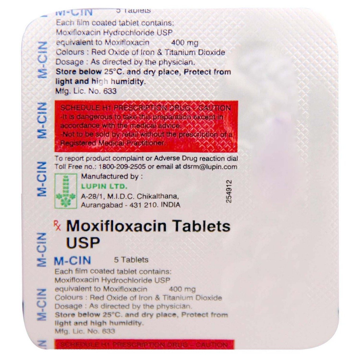 M-Cin Tablet 5's, Pack of 5 TABLETS M-Cin Tablet 5's, Pack of 5 TABLETS