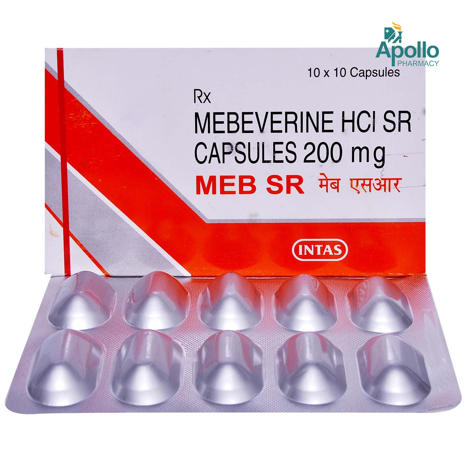 Meb SR Capsule 10's, Pack of 10 CAPSULES Meb SR Capsule 10's, Pack of 10 CAPSULES