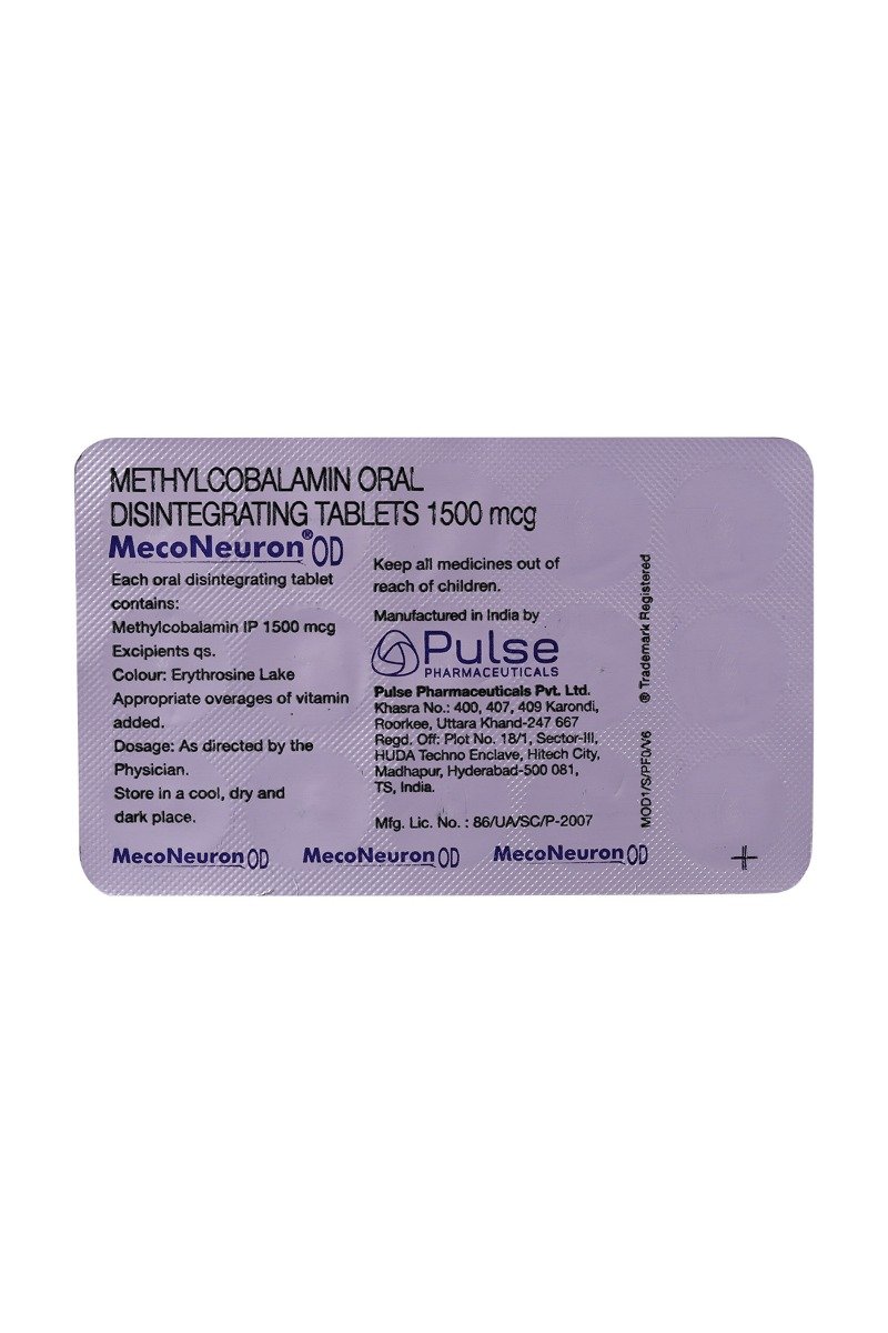 Meco-OD Tablet 10's, Pack of 10 TabletS Meco-OD Tablet 10's, Pack of 10 TabletS