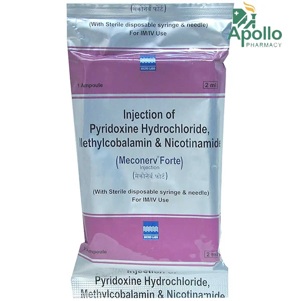 Meconerv Forte Injection 2 ml, Pack of 1 Injection