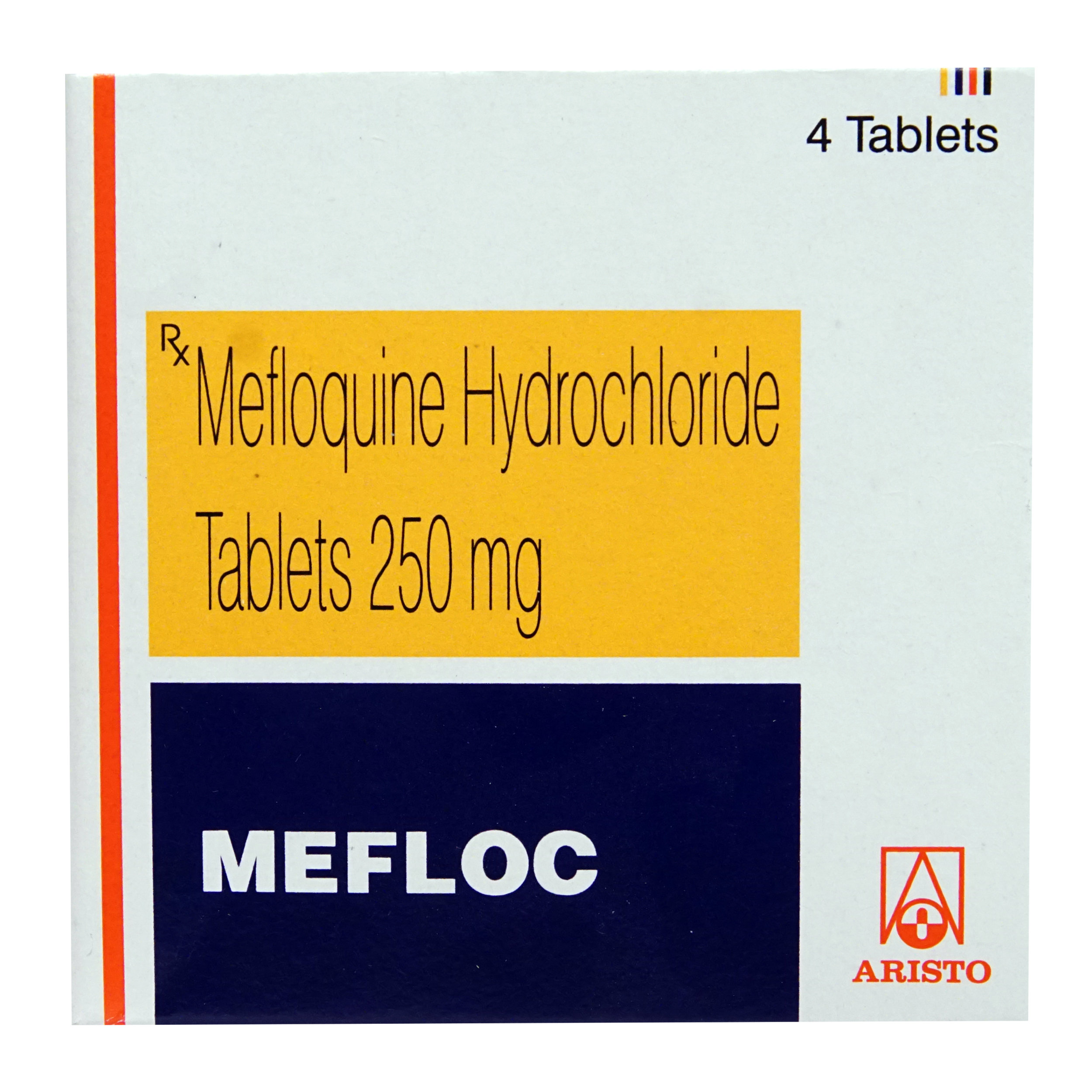 MEFLOC 250MG TABLET, Pack of 4 TABLETS MEFLOC 250MG TABLET, Pack of 4 TABLETS