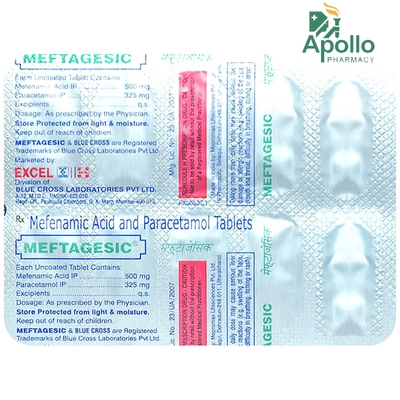 Meftagesic Tablet 10's, Pack of 10 TABLETS