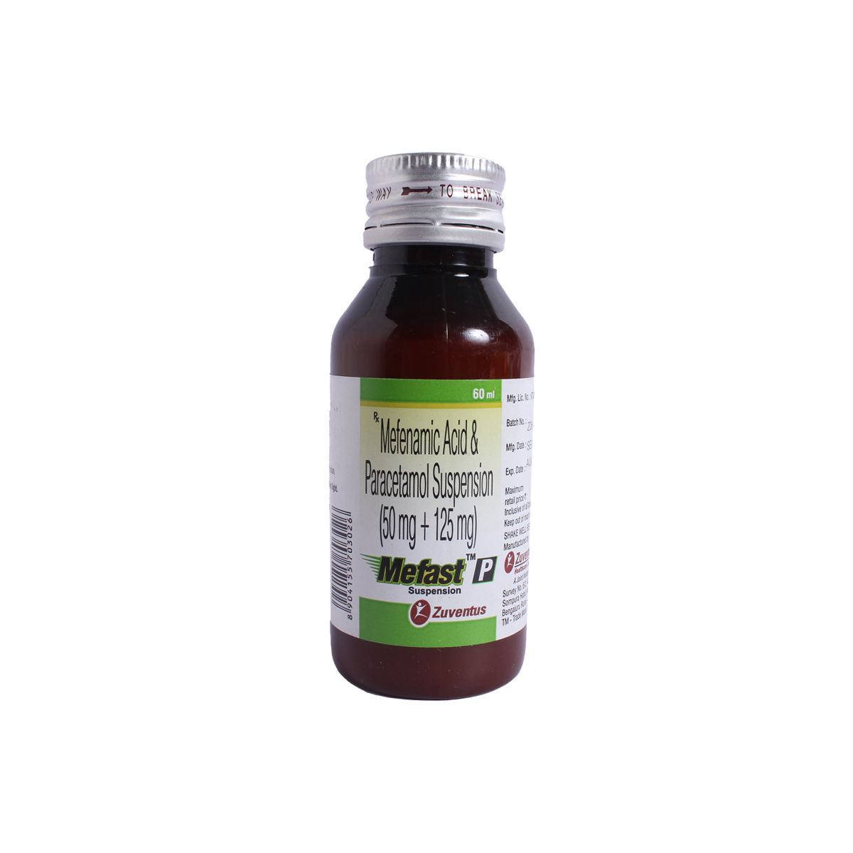 Buy Mefast P Syrup 60 ml Online