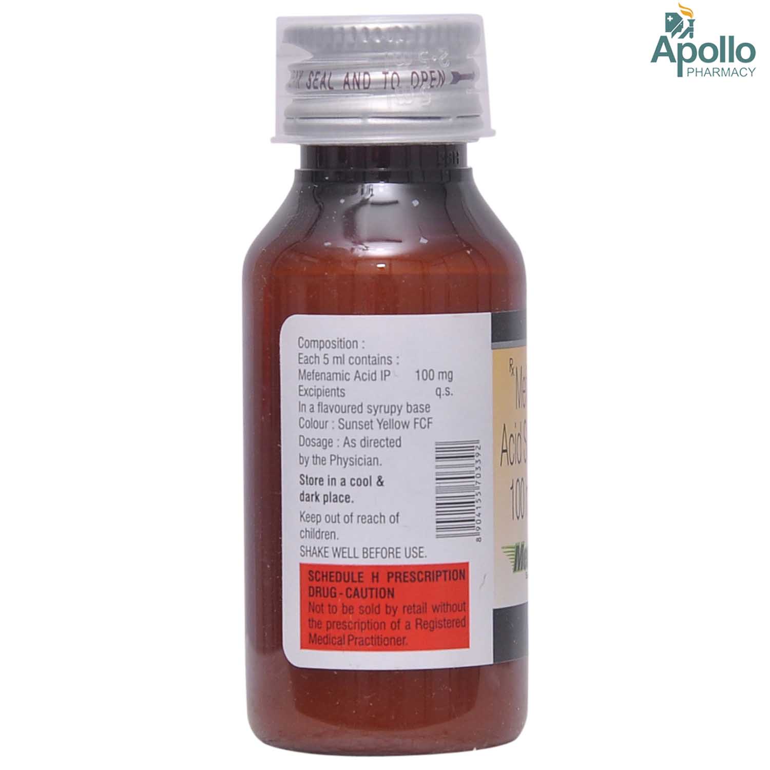 Mefast 100 Suspension 60 ml, Pack of 1 Suspension Mefast 100 Suspension 60 ml, Pack of 1 Suspension