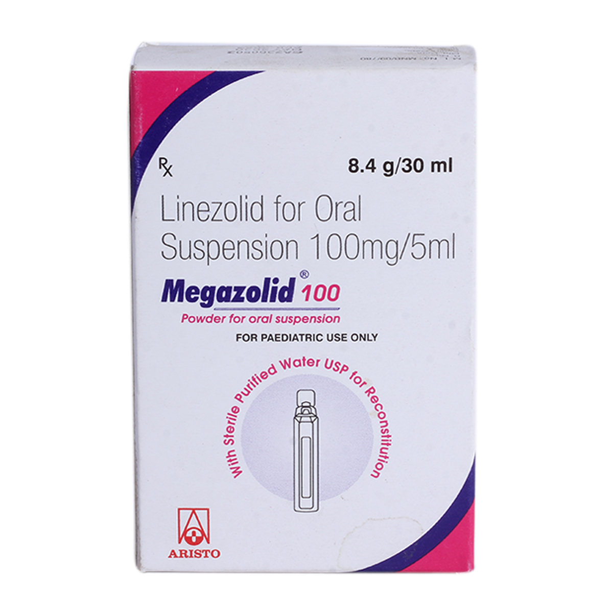 Megazolid 100 mg Suspension 30 ml, Pack of 1 Liquid Megazolid 100 mg Suspension 30 ml, Pack of 1 Liquid