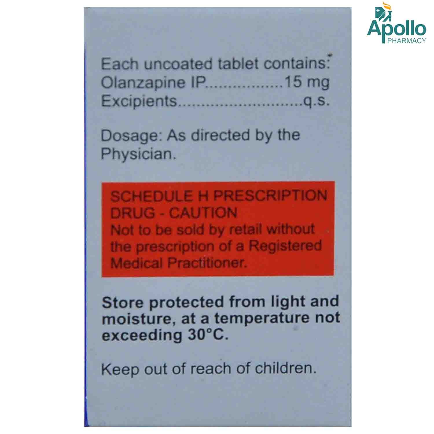 Meltolan 15 mg Tablet 10's, Pack of 10 TabletS Meltolan 15 mg Tablet 10's, Pack of 10 TabletS