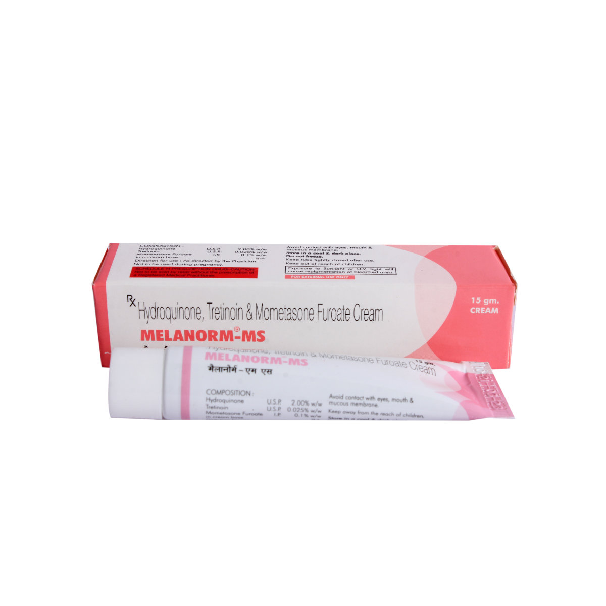 Melanorm Ms Cream15gm, Pack of 1 CREAM Melanorm Ms Cream15gm, Pack of 1 CREAM