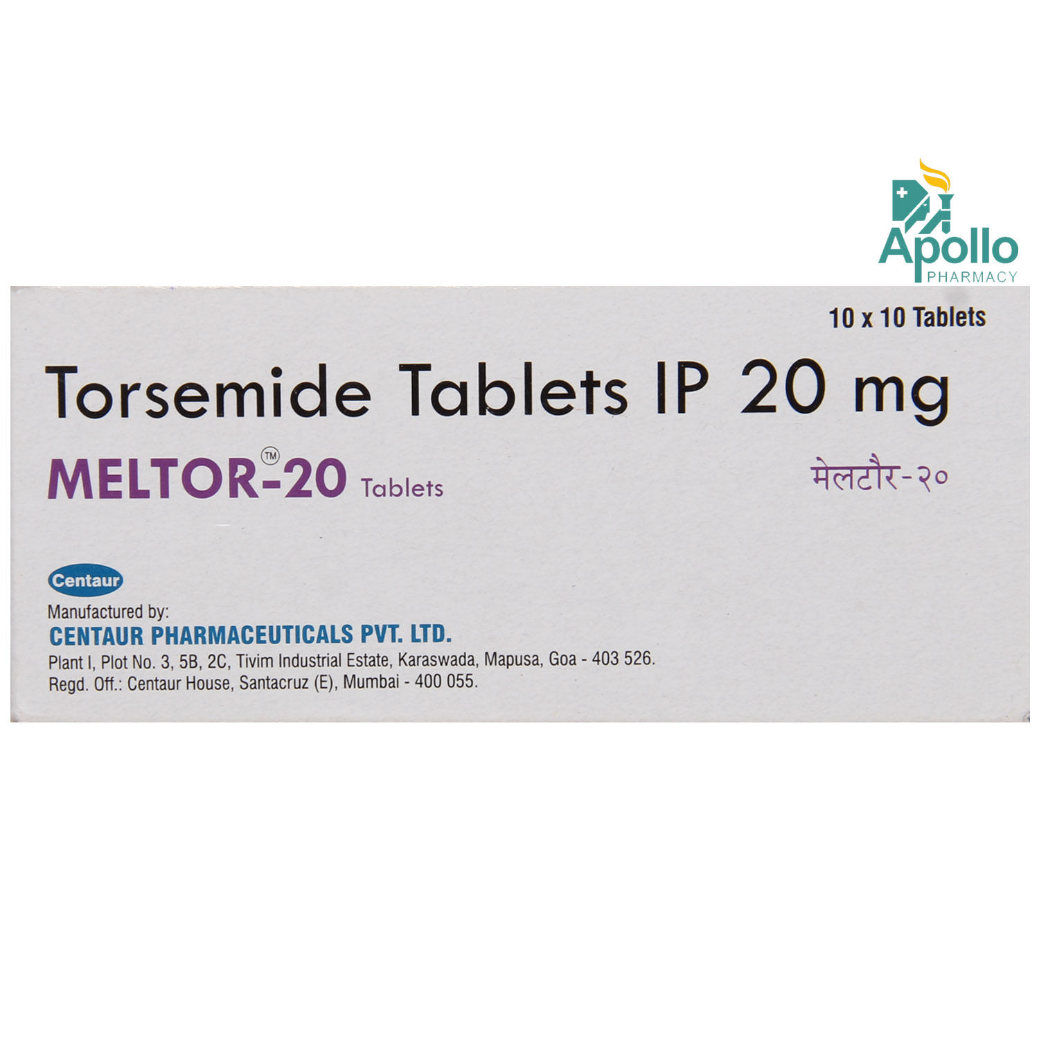 Buy Meltor 20mg Tablet 10's Online