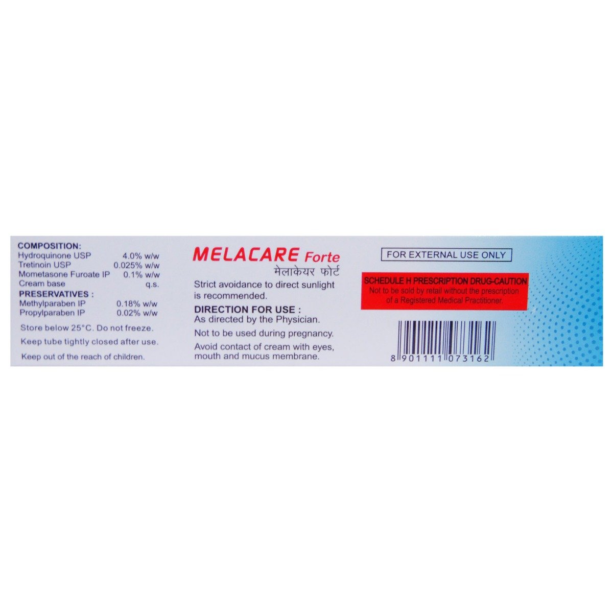 Melacare Forte Cream 25 gm, Pack of 1 Cream Melacare Forte Cream 25 gm, Pack of 1 Cream