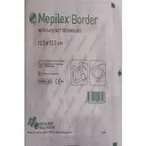 Mepilex 12.5 cm x 12.5 cm Border Dressing, 1 Count, Pack of 1