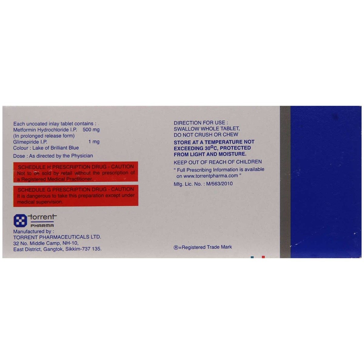 Metride 1 Tablet 15's, Pack of 15 TABLETS Metride 1 Tablet 15's, Pack of 15 TABLETS