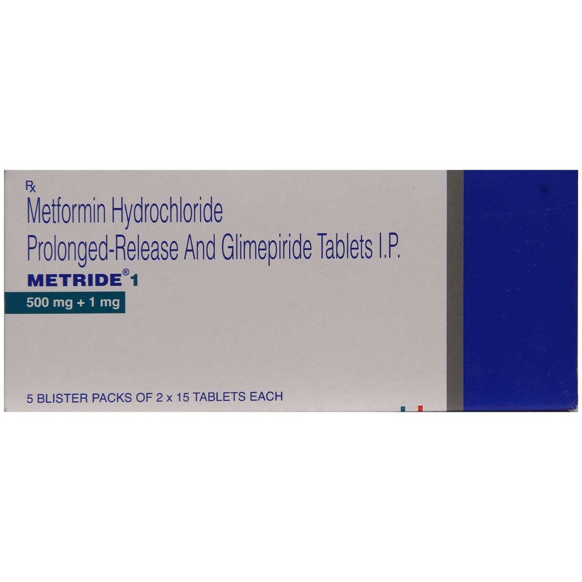 Metride 1 Tablet 15's, Pack of 15 TABLETS Metride 1 Tablet 15's, Pack of 15 TABLETS