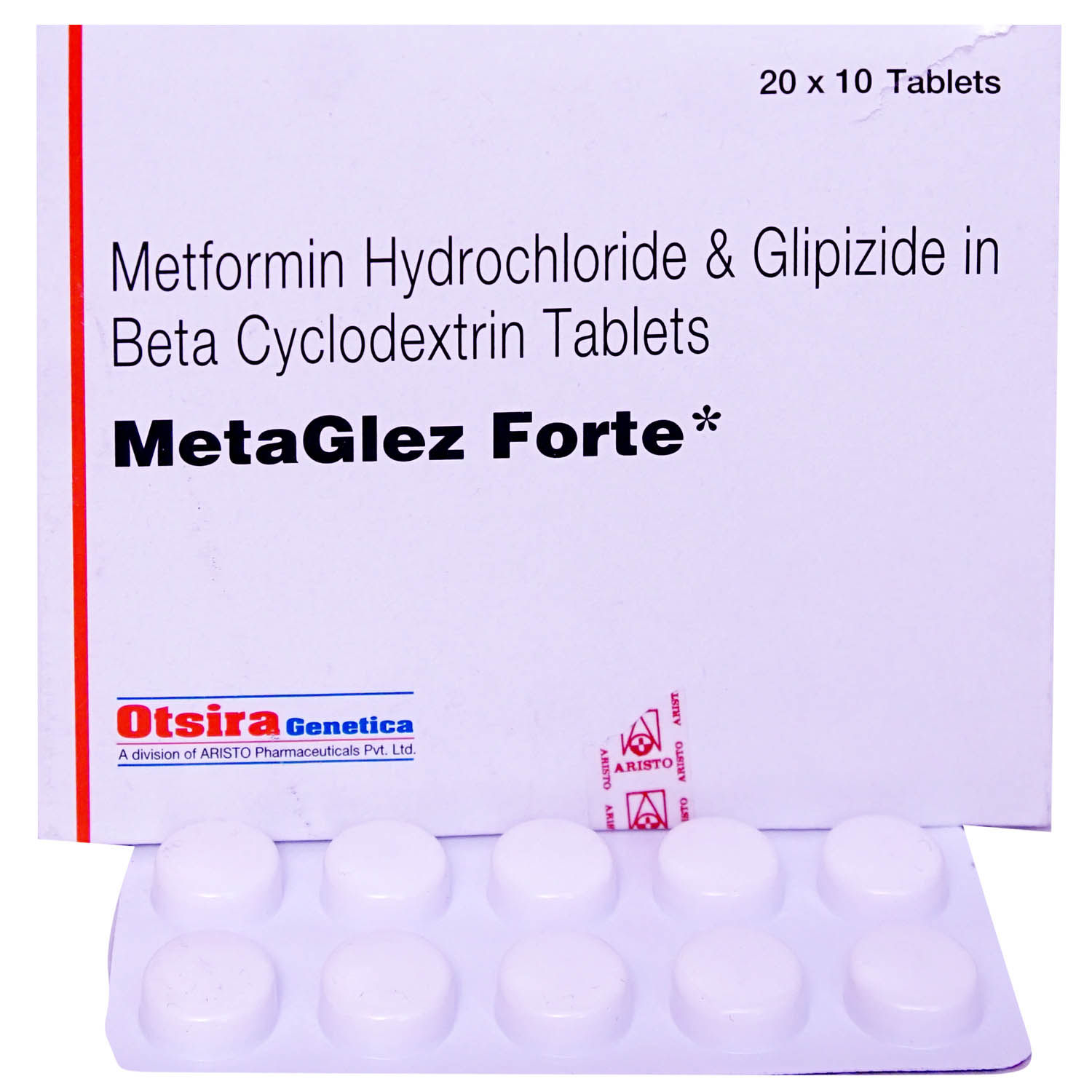 Buy Metaglez Forte Tablet 10's Online