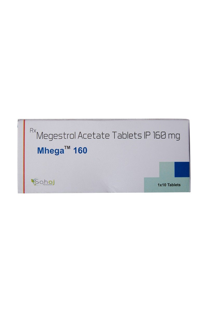Mhega 160 Tablet 10's, Pack of 10 TABLETS Mhega 160 Tablet 10's, Pack of 10 TABLETS