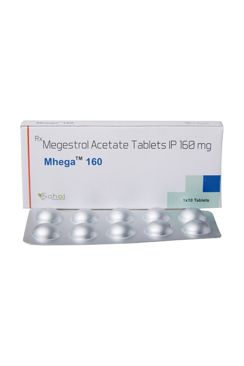 Mhega 160 Tablet 10's, Pack of 10 TABLETS Mhega 160 Tablet 10's, Pack of 10 TABLETS