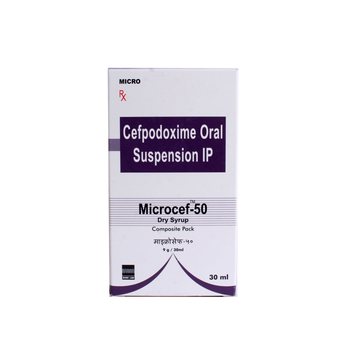 Microcef 50 mg Liquid 30 ml, Pack of 1 Tablet Microcef 50 mg Liquid 30 ml, Pack of 1 Tablet