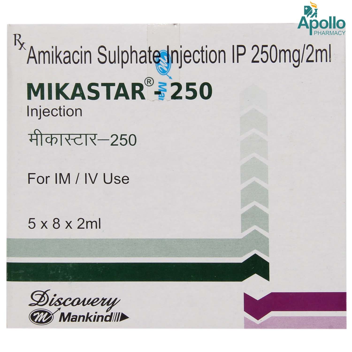 Buy MIKASTAR 250MG INJECTION Online