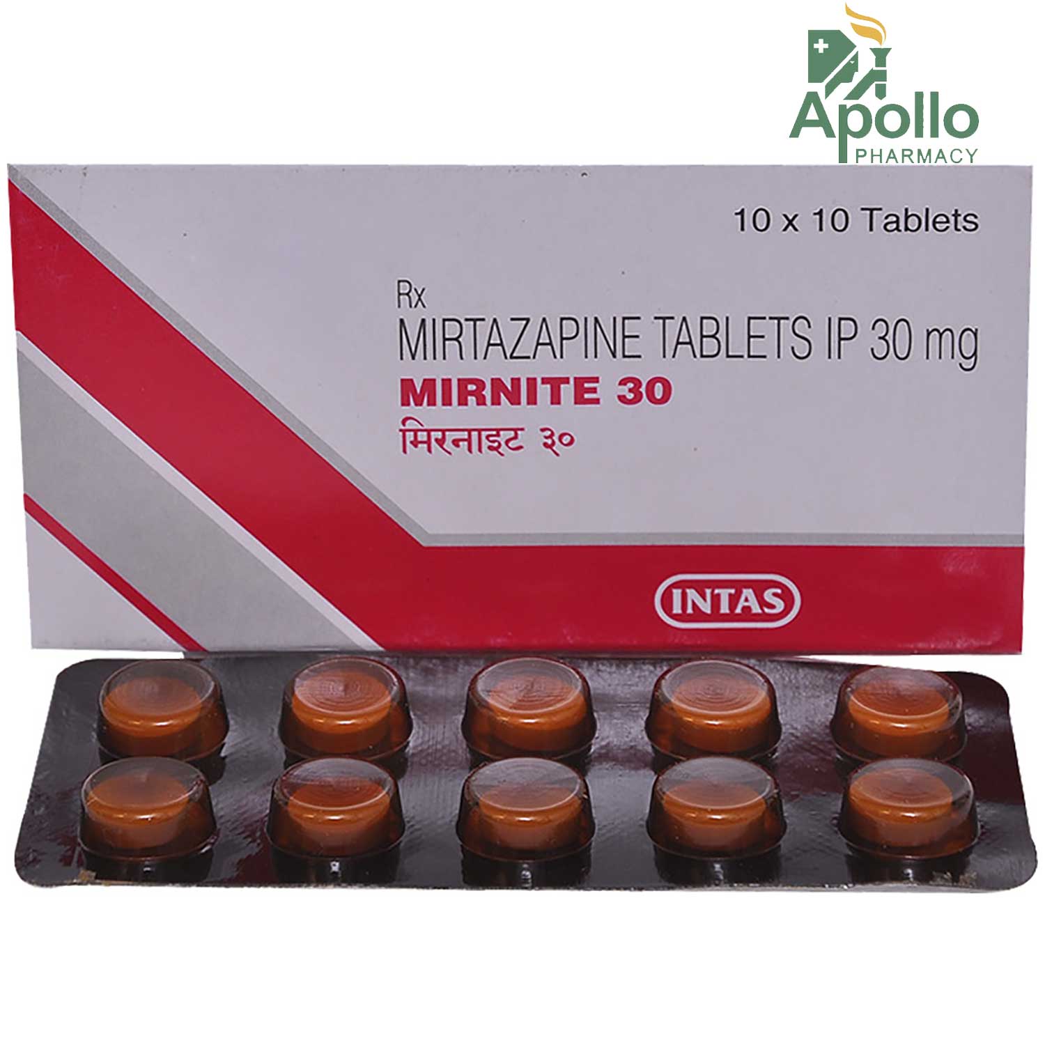 Mirnite 30 Tablet 10's, Pack of 10 TABLETS Mirnite 30 Tablet 10's, Pack of 10 TABLETS