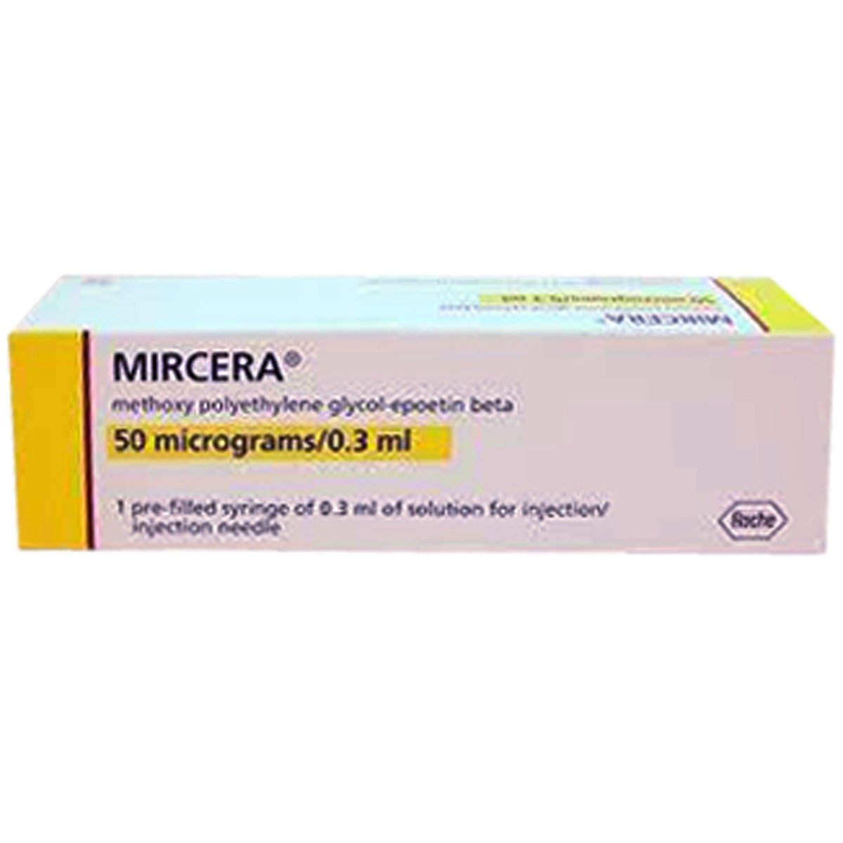 Mircera 50mcg Injection 0.3 ml, Pack of 1 INJECTION Mircera 50mcg Injection 0.3 ml, Pack of 1 INJECTION