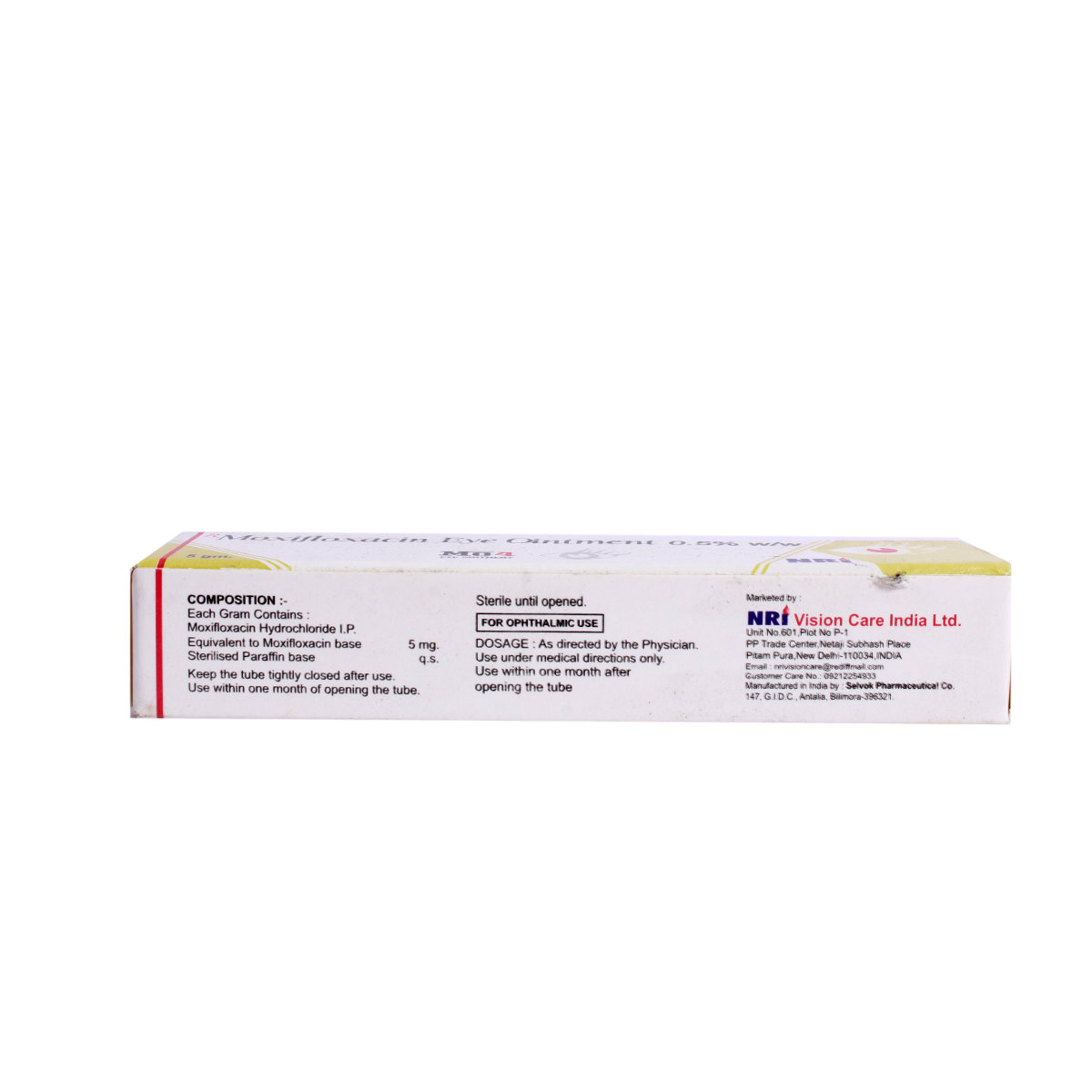 MO 4 Eye Ointment 5 gm, Pack of 1 Eye Ointment MO 4 Eye Ointment 5 gm, Pack of 1 Eye Ointment