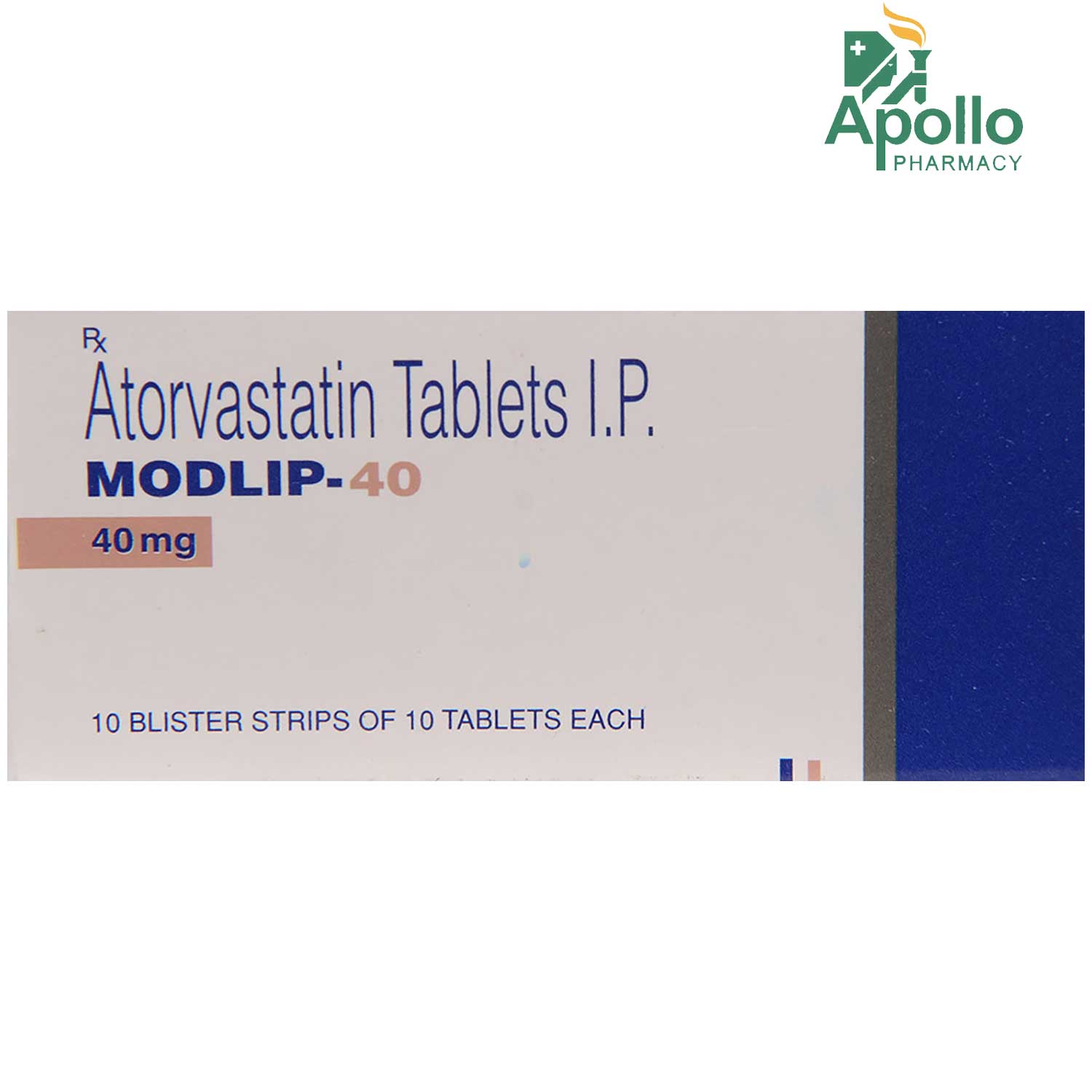 Modlip 40 Tablet 10's, Pack of 10 TABLETS Modlip 40 Tablet 10's, Pack of 10 TABLETS