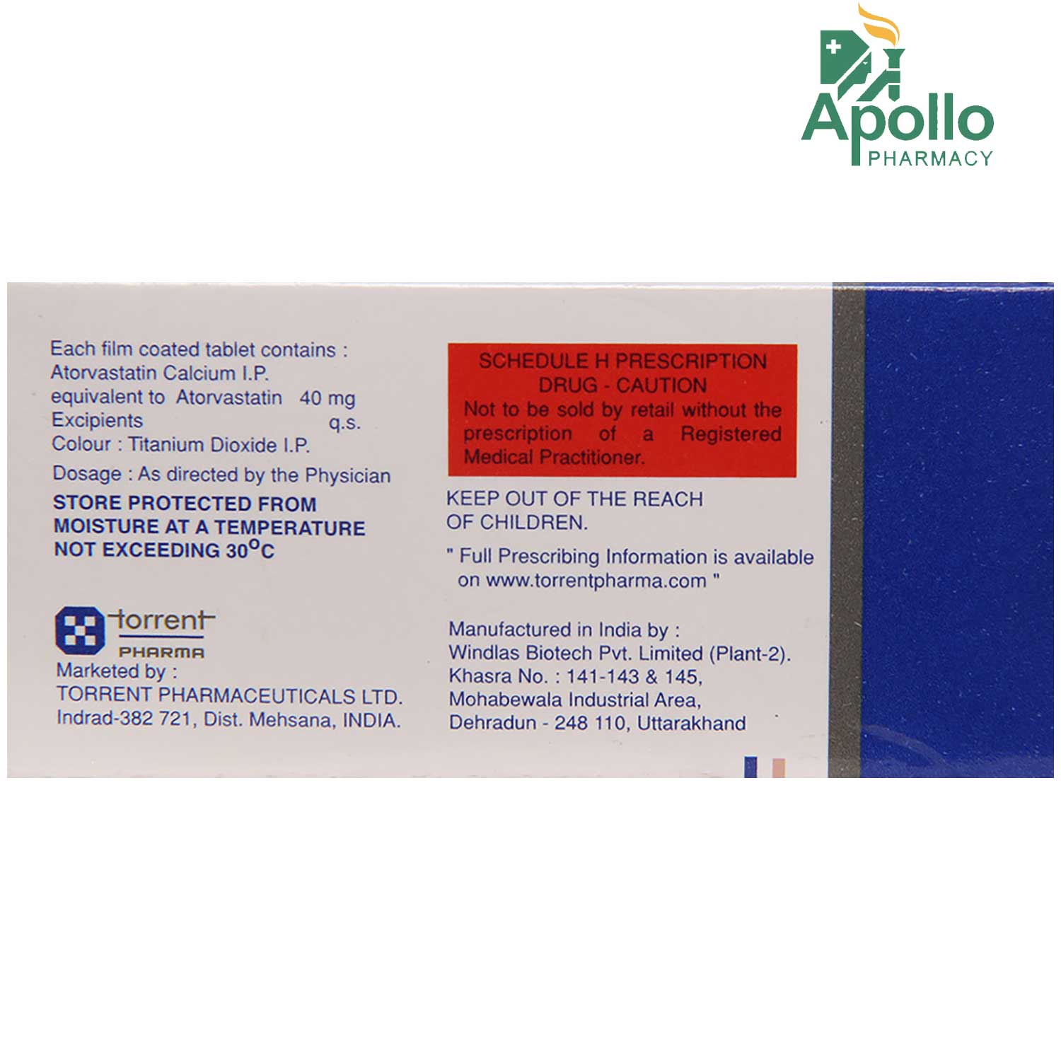 Modlip 40 Tablet 10's, Pack of 10 TABLETS Modlip 40 Tablet 10's, Pack of 10 TABLETS