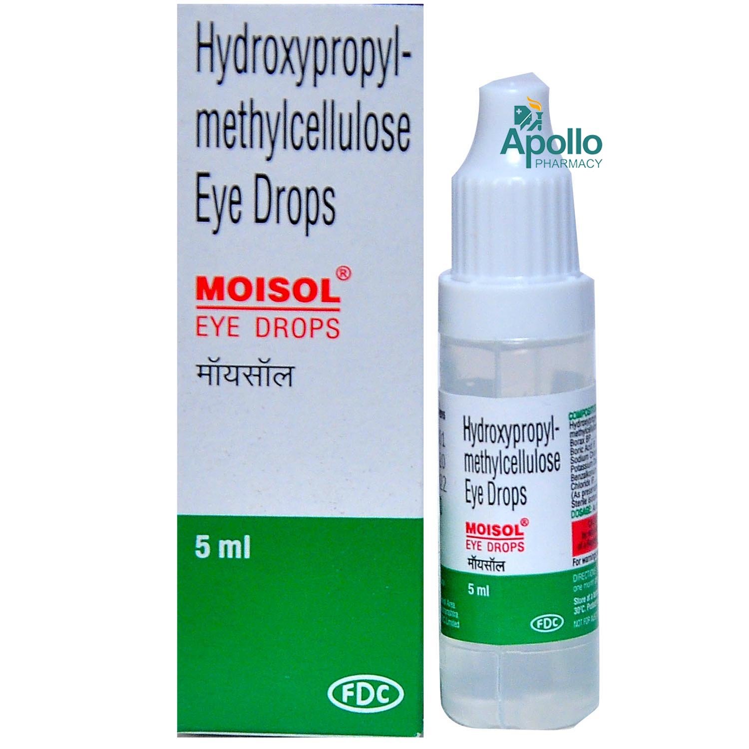 Moisol Eye Drops 5 ml, Pack of 1 Eye Drop Moisol Eye Drops 5 ml, Pack of 1 Eye Drop
