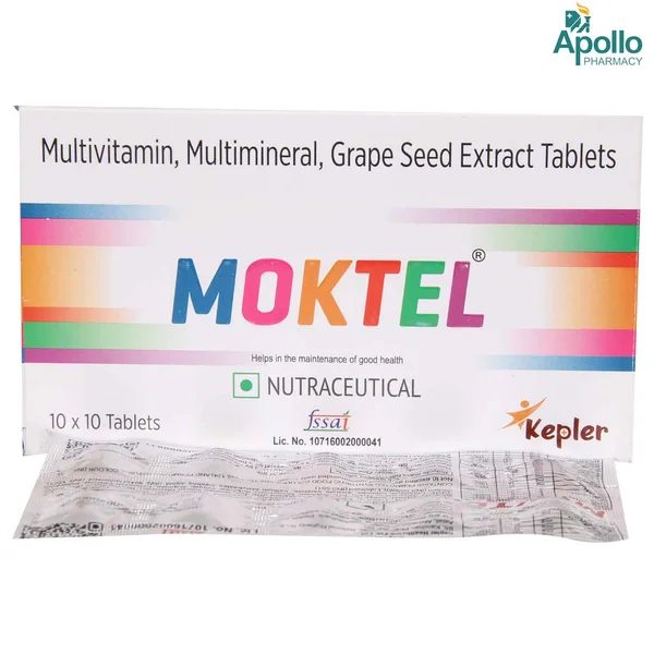 Moktel Tablet 10's, Pack of 10