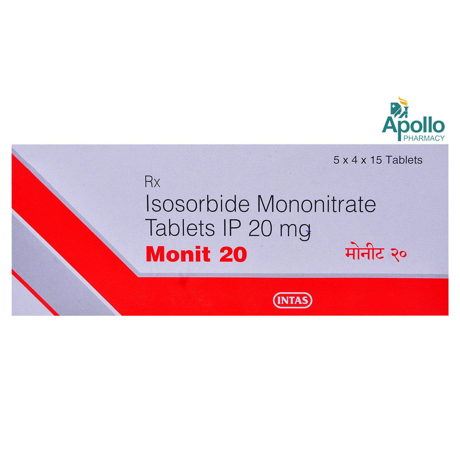 Monit 20 Tablet 15's, Pack of 15 TABLETS Monit 20 Tablet 15's, Pack of 15 TABLETS