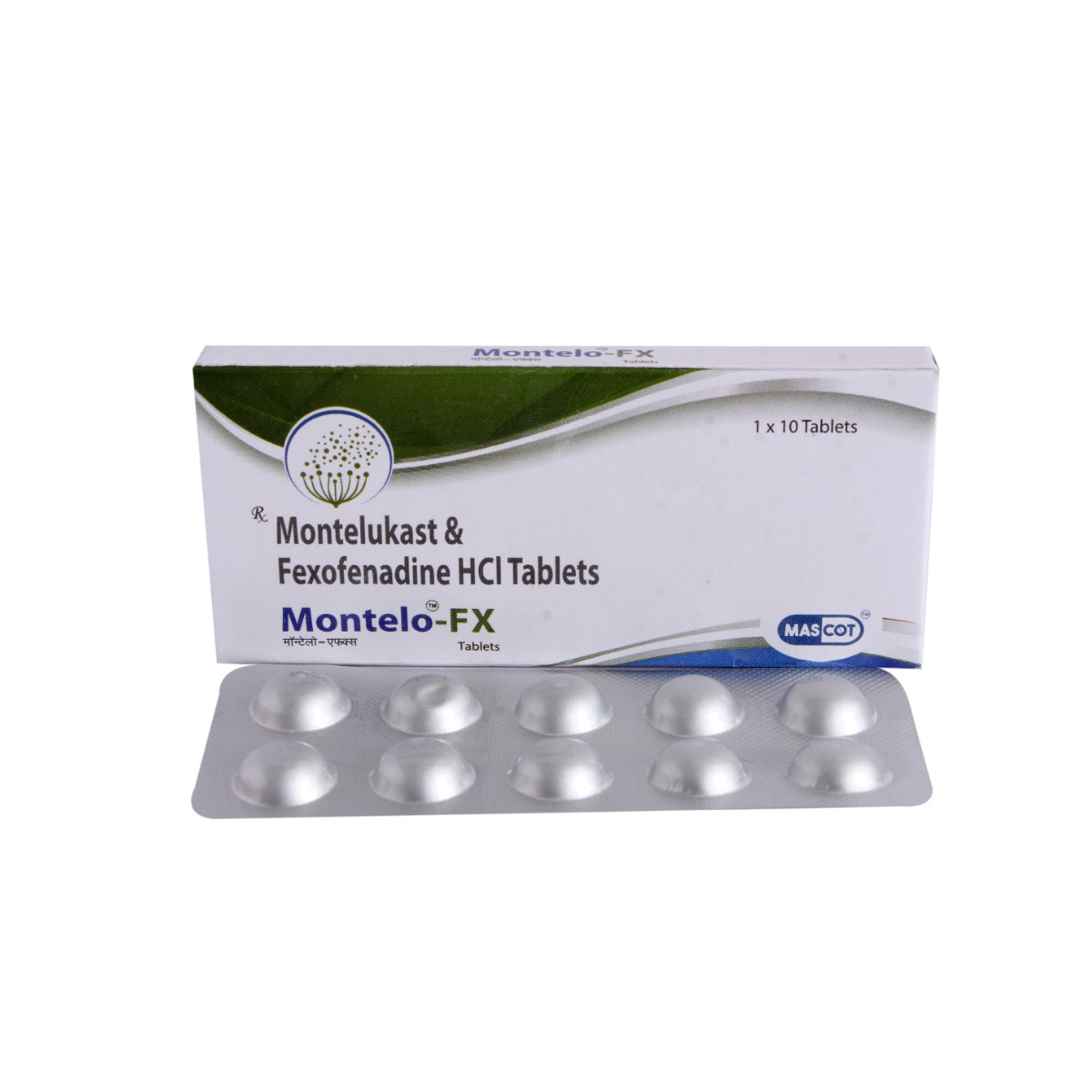 Montelo FX Tablet 10's, Pack of 10 TabletS Montelo FX Tablet 10's, Pack of 10 TabletS