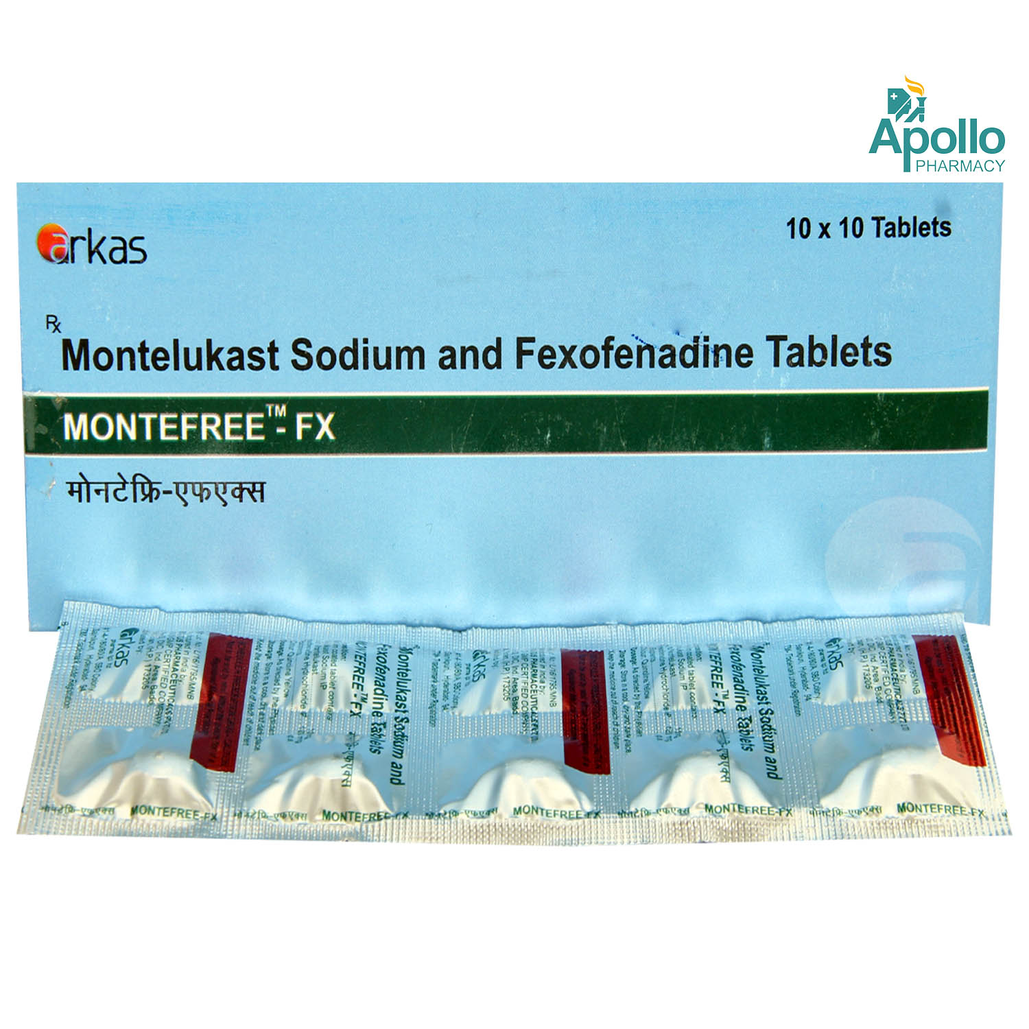 Montefree FX Tablet 10's, Pack of 10 TABLETS Montefree FX Tablet 10's, Pack of 10 TABLETS