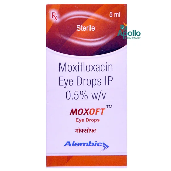 Moxoft Eye Drops 5 ml, Pack of 1 EYE DROPS