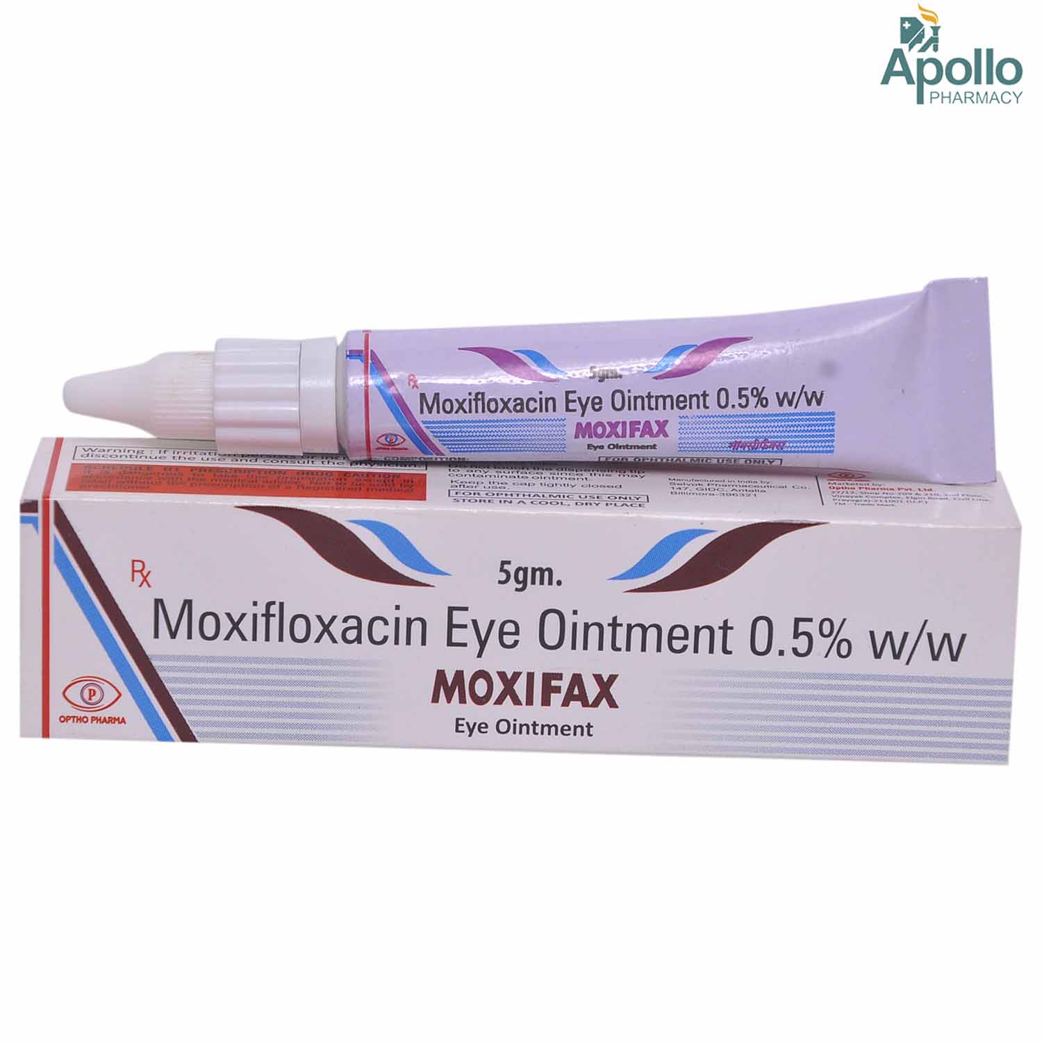 Moxifax Eye Ointment 5 gm, Pack of 1 Eye Ointment Moxifax Eye Ointment 5 gm, Pack of 1 Eye Ointment