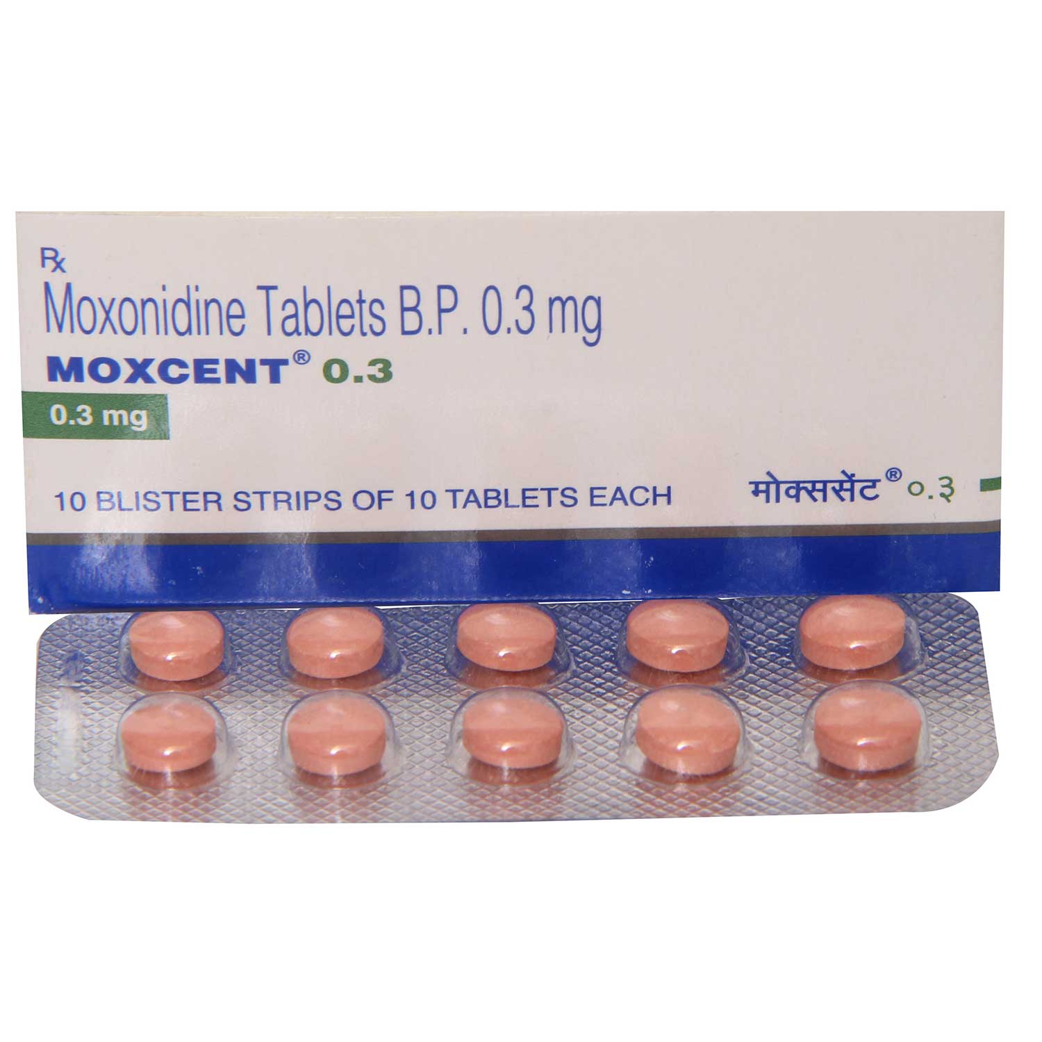 Moxcent 0.3 Tablet 10's, Pack of 10 TABLETS Moxcent 0.3 Tablet 10's, Pack of 10 TABLETS